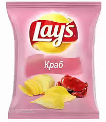 Чипсы Лэйс Краб Бол.